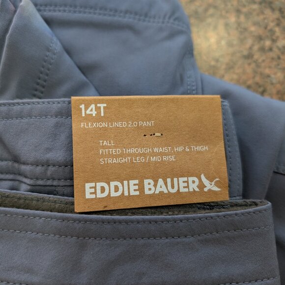 Eddie Bauer Fleece Lined Pant - Picture 1 of 3